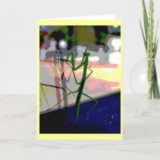 カマキリを祈ること カード