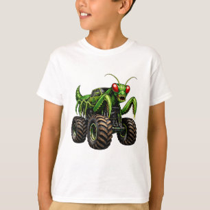 カマキリスタイルのオフロードモンスタートラック Tシャツ