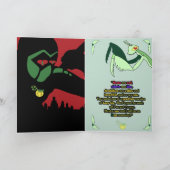 カマキリマン - バレンタインデーのカード シーズンカード (内部)