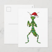 カマキリ クリスマス ホリデー 昆虫 虫 (正面/裏面)