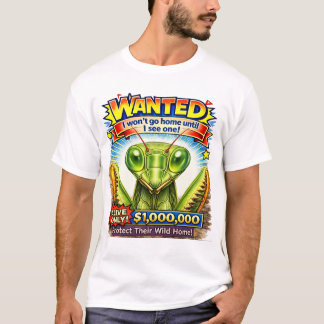 カマキリTシャツ 虫好きギフト Tシャツ