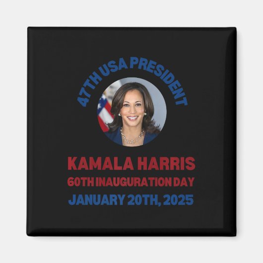 カマクールラハリス2024開業記念の日 マグネット (正面)