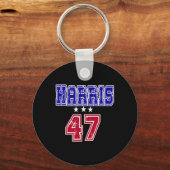 カマグランジラハリス2024年社長第47号 キーホルダー (正面)