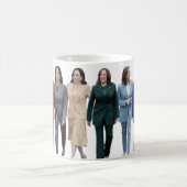 カマシンプルラハリスワルツ2024マグカップ コーヒーマグカップ (中央)