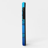 カマスの飛び込みの深海の海水熱帯波 Case-Mate iPhoneケース (裏面/左)