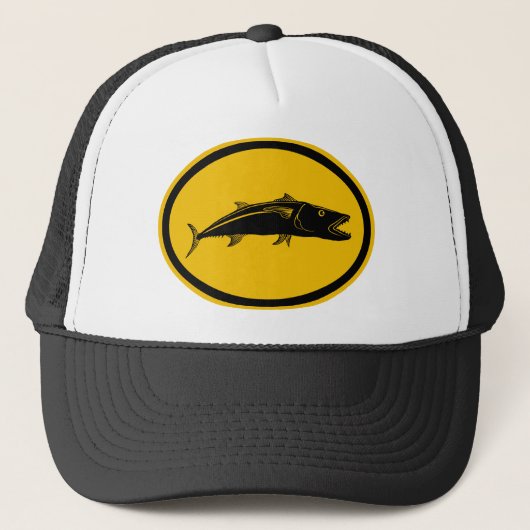 カマスの魚 キャップ (正面)