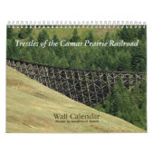 カマス·プレーリー鉄道カレンダーのトレスレス カレンダー (カバー)