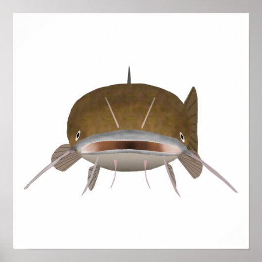 カマナマズ – 魚の頭 ポスター (正面)