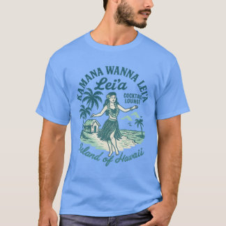 カマナワンレイアカクテルラウンジ Tシャツ