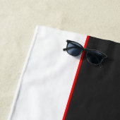 カマパーソナライズされたロスピードショップ ビーチタオル (インサイチュ)