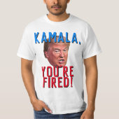 カマラあなたはプロおもしろいドナルドトランプ2024 Tシャツ (正面)