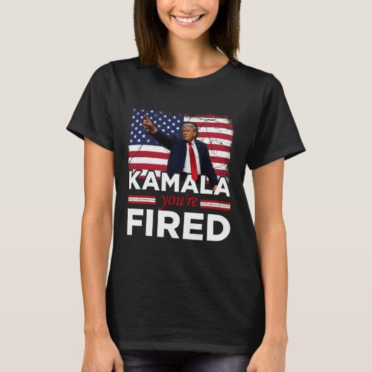 カマラあなたは発射おもしろい Tシャツ (正面)