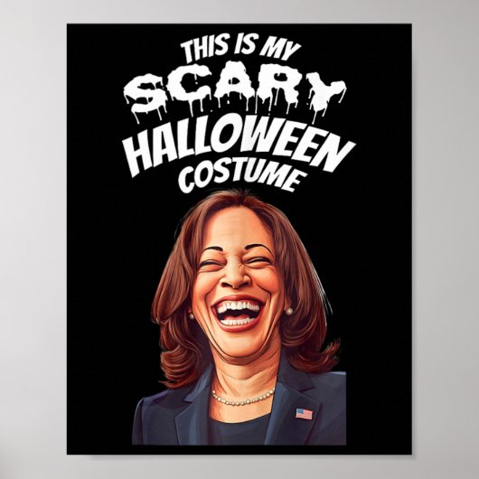 カマラおもしろいハリスホラーHalloween Gag社長 ポスター (正面)