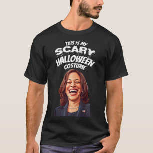 カマラおもしろいハリスホラーHalloween Gag社長 Tシャツ
