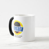 カマラがオレンジの頑固な汚れを取り除く モーフィングマグカップ (正面左)