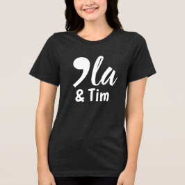 カマラとティム2024 トライブレンドTシャツ