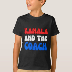 カマラとハリス監督の大統領選挙V Tシャツ