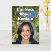 カマラのことには夢中だ カード (黄色い花)