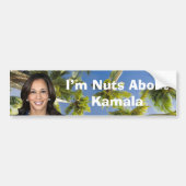 カマラのことには夢中だ バンパーステッカー (正面)