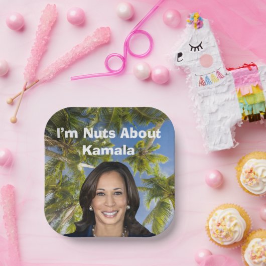 カマラのことには夢中だ ペーパープレート (パーティー)