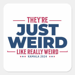 カマラのアンチ風変わりトランプ・キャンペーンだ スクエアシール