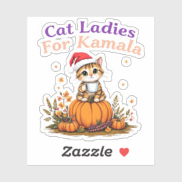 カマラのキャットレディース：カマラのサポート シール