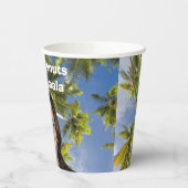 カマラのココナッツだ 紙コップ (左)