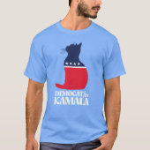 カマラのデモネコ Tシャツ (正面)