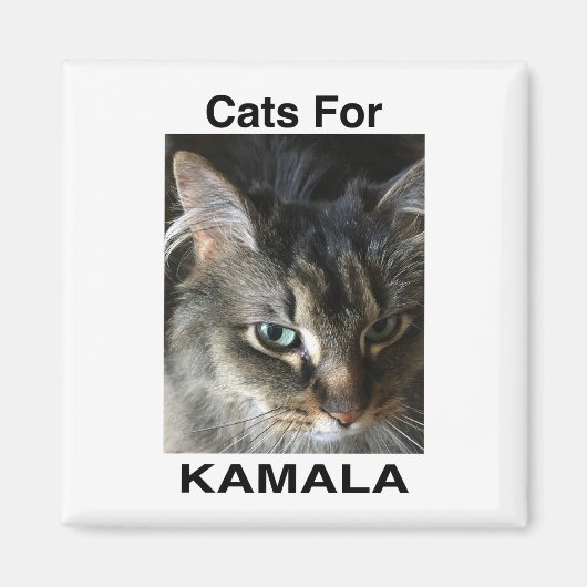カマラのレロ・キャッツ マグネット (正面)