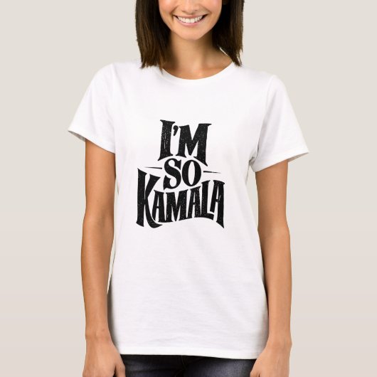 カマラの妹分って感じだわ グリーン・ミーム Tシャツ (正面)