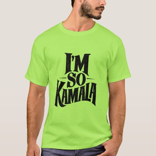 カマラの妹分グリーンミーム Tシャツ (正面)