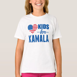 カマラの子どもたち可愛い民主的な子ども Tシャツ