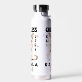 カマラの子どものいないキャットレディ ウォーターボトル (左面)