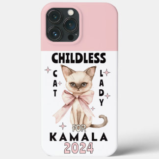 カマラの子どものいないキャットレディ iPhone 13 PRO MAXケース