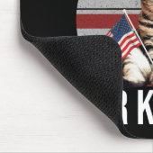 カマラの子どものいない猫レディース マウスパッド (コーナー)