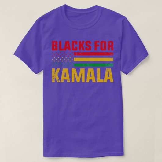 カマラの黒人 Tシャツ (デザイン正面)