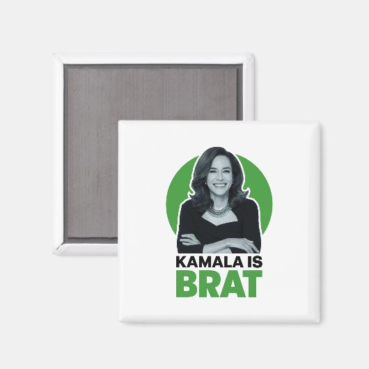 カマラはブラットおもしろい皮肉だ マグネット (正面/裏面)