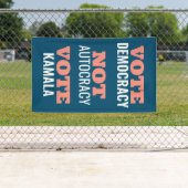 カマラは専制ではない投票カスタマイズ 横断幕 (インサイチュ)