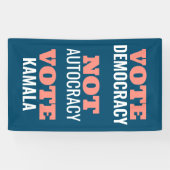 カマラは専制ではない投票カスタマイズ 横断幕 (横)