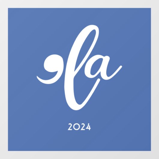 カマラは彼女の名前を言う2024 ウィンドウサイン (シート)