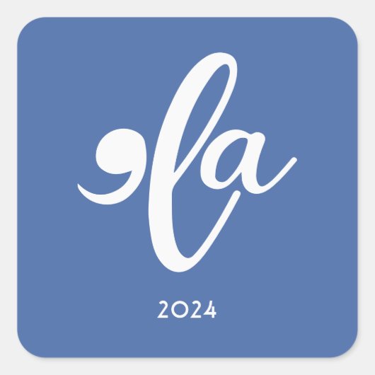 カマラは彼女の名前を言う2024 スクエアシール (正面)