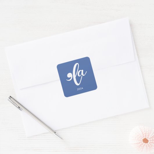 カマラは彼女の名前を言う2024 スクエアシール (封筒)