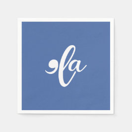 カマラは彼女の名前を言う スタンダードカクテルナプキン