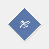 カマラは彼女の名前を言う スタンダードカクテルナプキン (角)