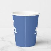 カマラは彼女の名前を言う 紙コップ (右)