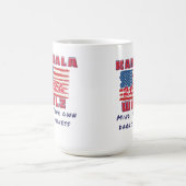 カマラは2024年の個人経営の選挙に気を付けなさい コーヒーマグカップ (中央)