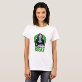 カマラは Brat おもしろい 皮肉屋 Tシャツ (正面フル)