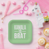 カマラはbrat ペーパープレート (パーティー)