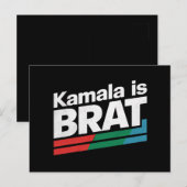 カマラはBrat ポストカード (正面/裏面)