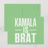 カマラはBrat ポストカード (正面/裏面)